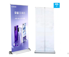 Teardrop Retractable Wide Aluminum Roll Up Banner Stand