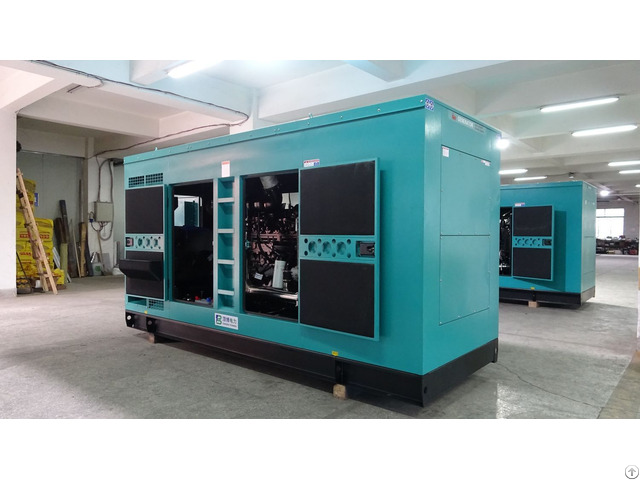 Prime Power 350kw Electric Diesel Generator By Cummins Engine