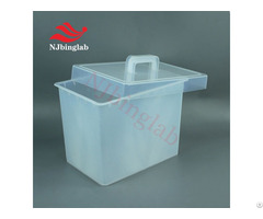 Pfa 18l Cleaning Tank For Acid Immersion Of Laboratory Vessels