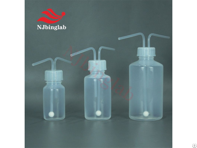 Pfa Gas Washing Bottle Reaction Vessel To Remove Impurities