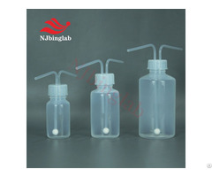 Pfa Gas Washing Bottle Reaction Vessel To Remove Impurities