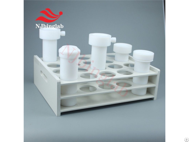 Laboratory Chemical Resistant Microwave Digestion Vessel Holder