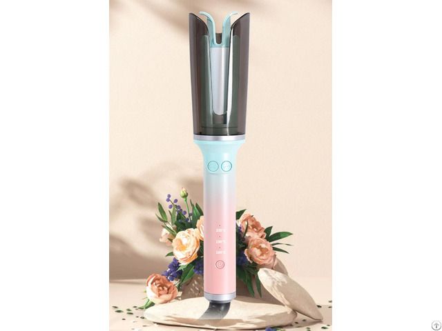 1 Inch Rotating Barrel Automatic Curling Iron With Anti-tangle