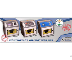Oil Test Set Range Peqvi® Advanced Bdv Testing Equipment