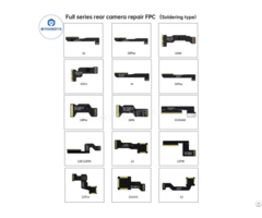Jcid Rear Camera Repair Fpc Cable For Iphone 11 15 Pro Max 15pcs