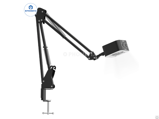 Mechanic Smoke Lamp With Bracket Lighting Cooling Fan