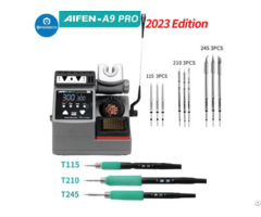 Aifen A9pro Soldering Station With C210 C245 C115 Tip Welding Handle