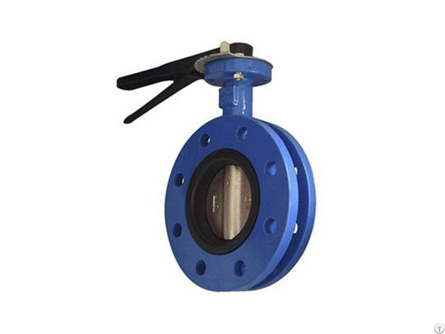 Cast Iron U Type Flange Butterfly Valve