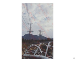 Transmission Lattice Tension Tower