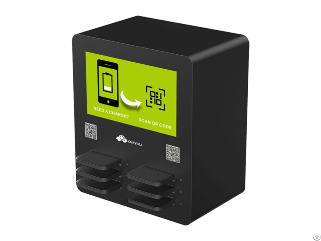 Six Slots Desktop Shared Power Bank Station With App