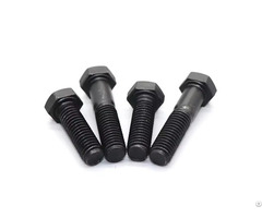 Din931 933 Black Extended Hex Bolt
