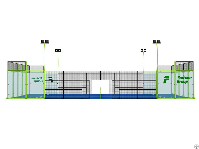 Fx P02q Panoramic Padel Court