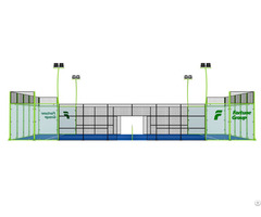 Fx P02q Panoramic Padel Court