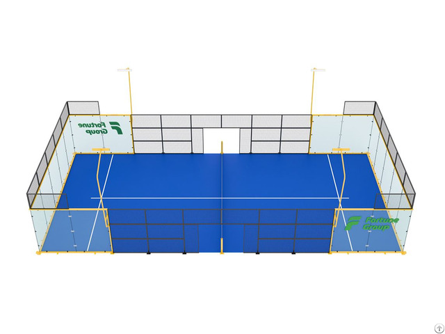 Fx P03 360 Full Panoramic Padel Court