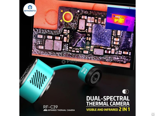 Rf4 Rf C39 4k Camera Infrared Dual Spectral Thermal Imager 2 In 1