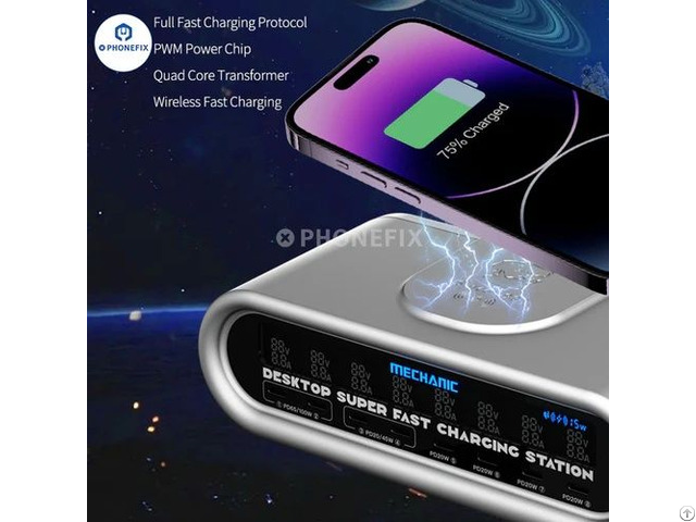 Mechanic E Power Charging Stataion Superfast Wireless Charger