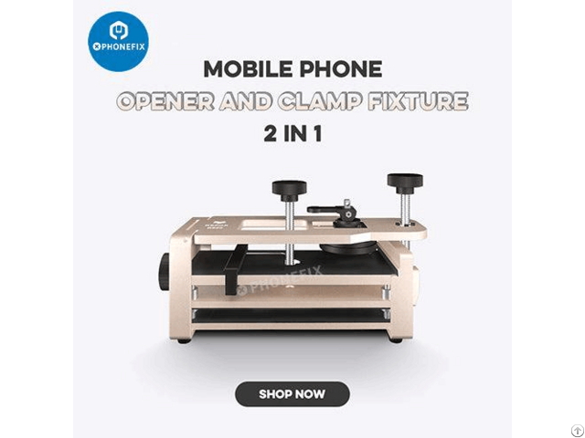 Refoxrs50 Phone Screen Opener Clamp Fixture Holder Glass Removal Tool