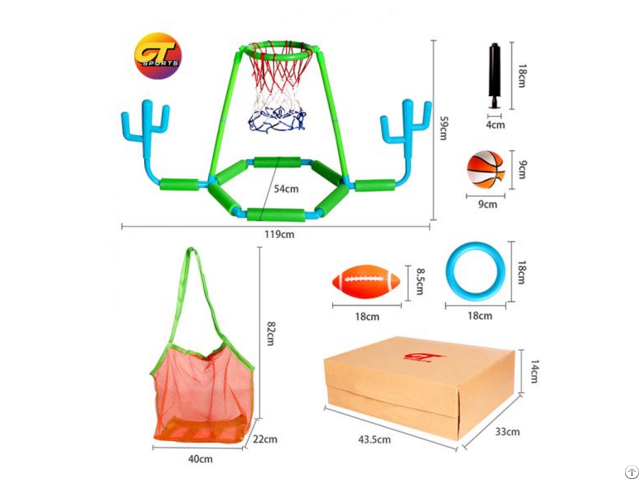 Pool Basketball Hoop Set