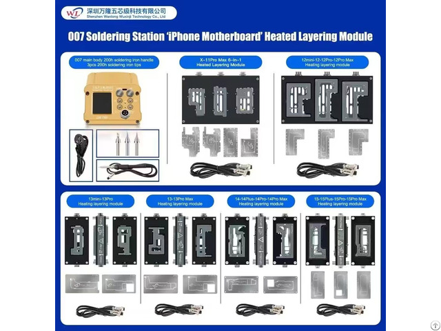 Wl Ht007 Pre Heating Soldering Station For Smart Phone X 15 Pro Max