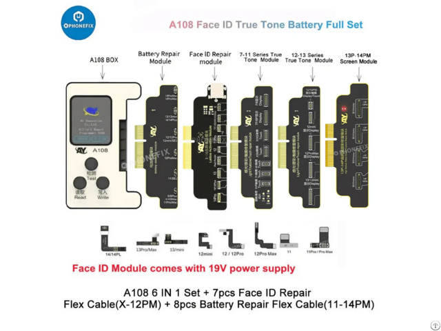 A108 Box Repair Programmer For Iphone 8 14 Pro Max
