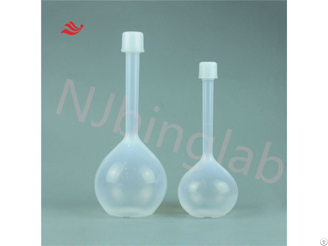 Njbinglab Resuable Volumetric Flasks Pfa Class A With Screw Cap，easy To Clean