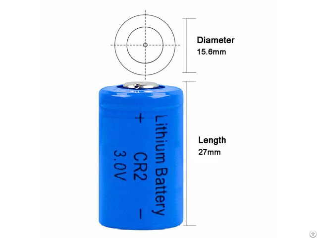 Cr2 Cylindrical Li Mno2 Battery With High Power
