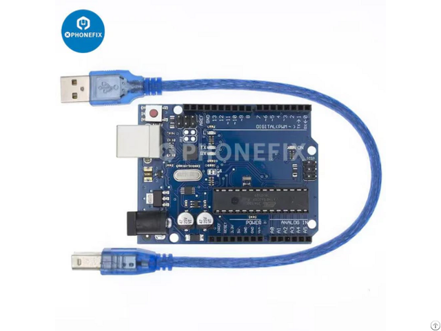 Uno Dip Development Board For Atmega328p 16u2 Ch340 With Cable