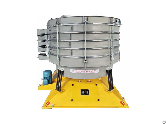 Stainless Steel 304 Swing Tumbler Powder Rotary Vibrating Screen For Seasoning