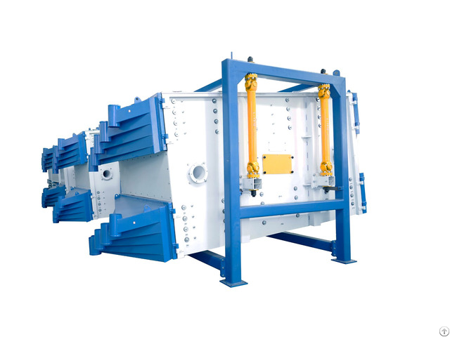 Multi Layer Carbon Steel Vibration Sieve Abrasive Screening Equipment Square Swing Vibrating Screen