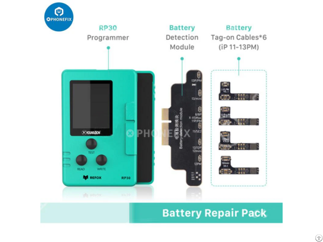 Refox Rp30 With Pre Programmed Iphone Battery Cable