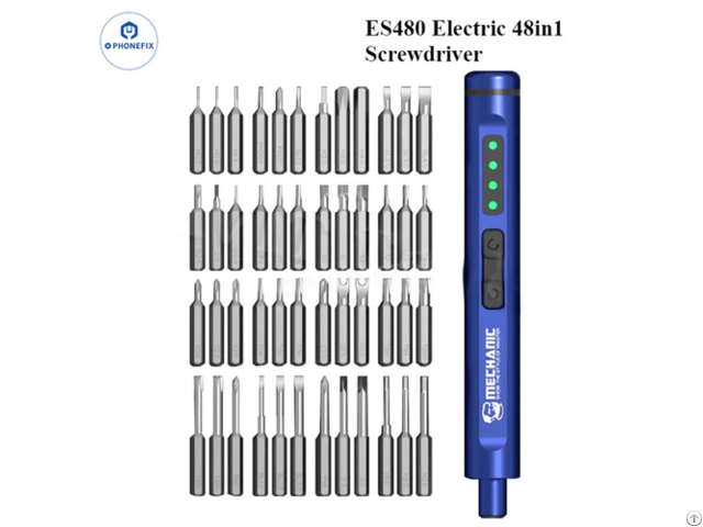 Mechanic Es480 48 In 1 Electric Screwdriver Phone Disassembly Set