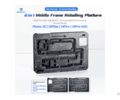 Qianli Iphone 15 Series Middle Frame Reballing Platform 6 In 1