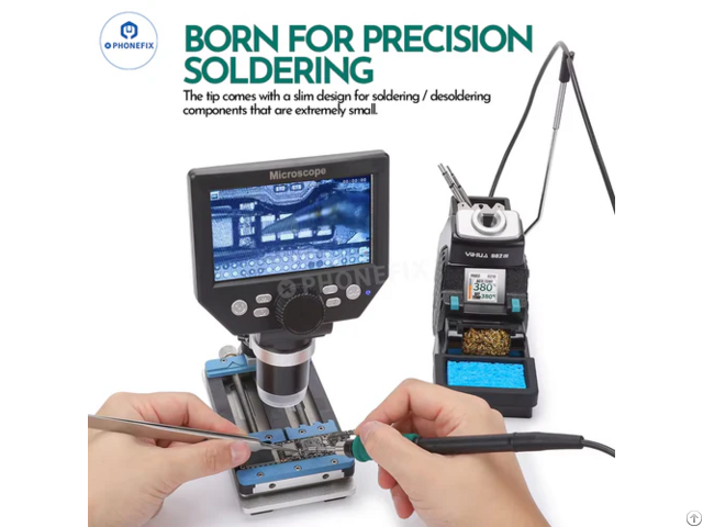 Yihua 982 Iii C210 C115 Soldering Station Two Hand Clamp