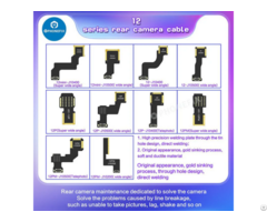 I2c Wide Angle Telephoto Rear Camera Cable For Iphone X 12 Pro Max