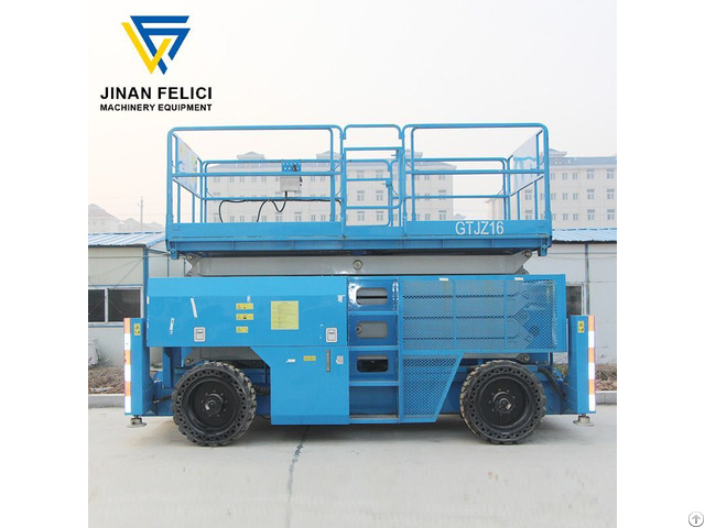 Cross Country Scissor Type Aerial Work Platform