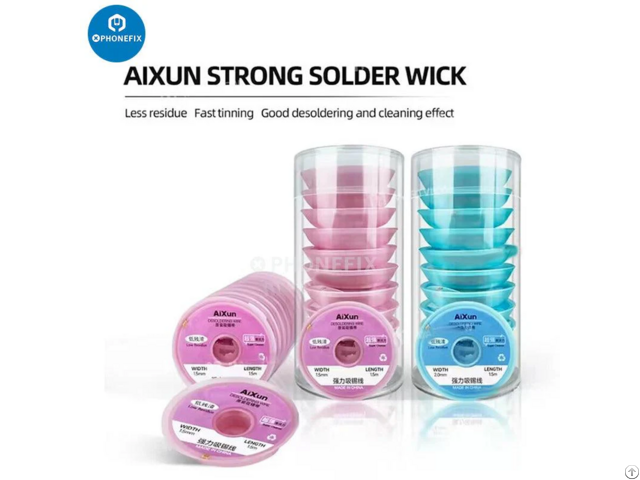 Aixun 1 5m Bga Soldering Wick For Pcb Tin Removal Welding Repair