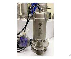 Ss Submersible Sewage Pump With Floating Switch