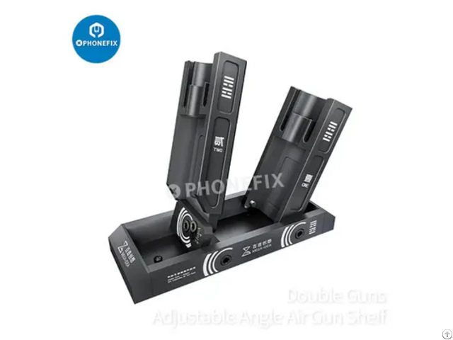 Mega Idea Adjustable Angle Air Gun Holder Double Station