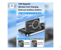 Portable Magsafe Magnetic Wireless Fast Charging