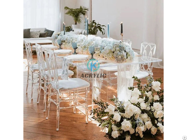 Acrylic Bridal Table