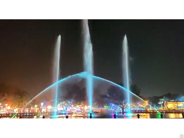 Dancing Musical Fountain Show With Laser And Projection Mumbai India