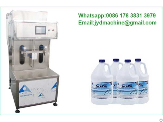 Semi Auto Chemical Liquid Filling Machine Hot Sale