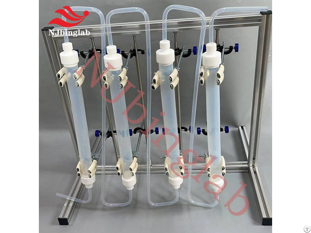 Njbinglab Pfa Multi Stage Filtration Columns Hf Resistant
