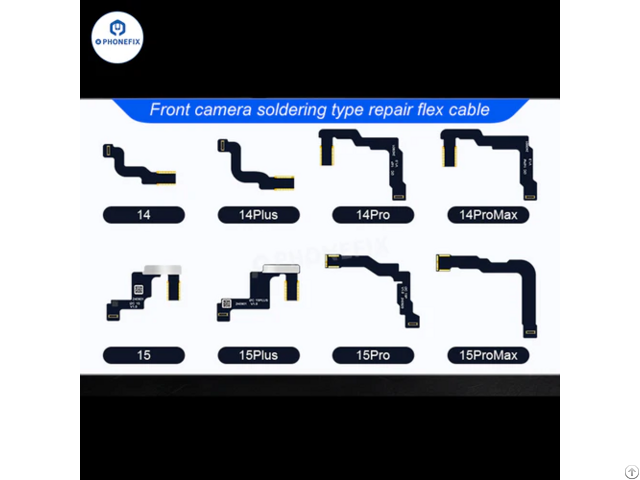 I2c Front Camera Repair Fpc Cable For Iphone 14 15 Pro Max