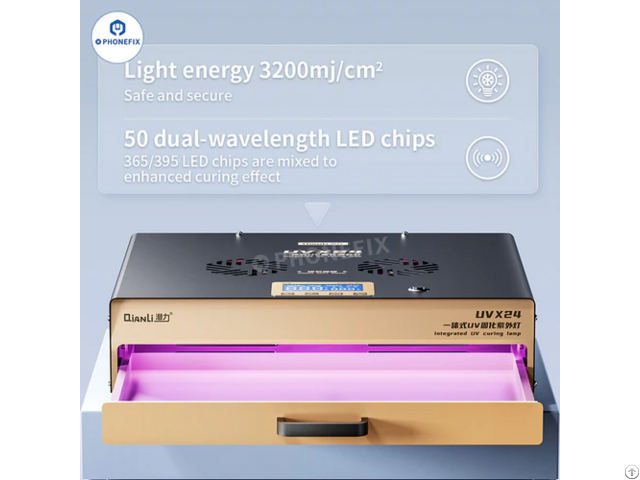 Qianli Uvx24 18 Inch Uv Curing Lamp Box For Phone Tablet Screens