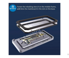 Z14 Motherboard Middle Frame Planting Tin Stand For Iphone 14 Series
