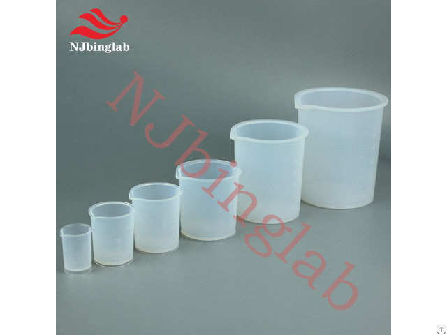 Njbinglabpfa Beaker With Molded Graduation Lead And Uranium Content Of Less Than 0 01ppb