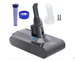Li Ion Replacement Battery For Dyson V8 21 6v 6 0ah