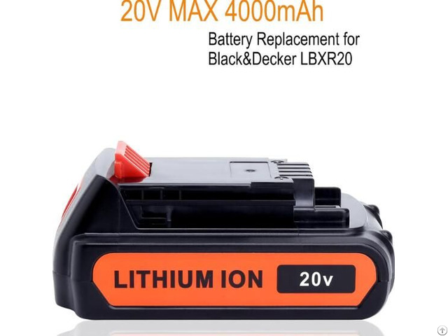 Black Decker Power Tool Lithium Ion Battery 20v 4 0 Ah