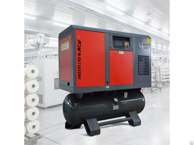 Mdw 15kw Energy Saving All In One Screw Air Compressor